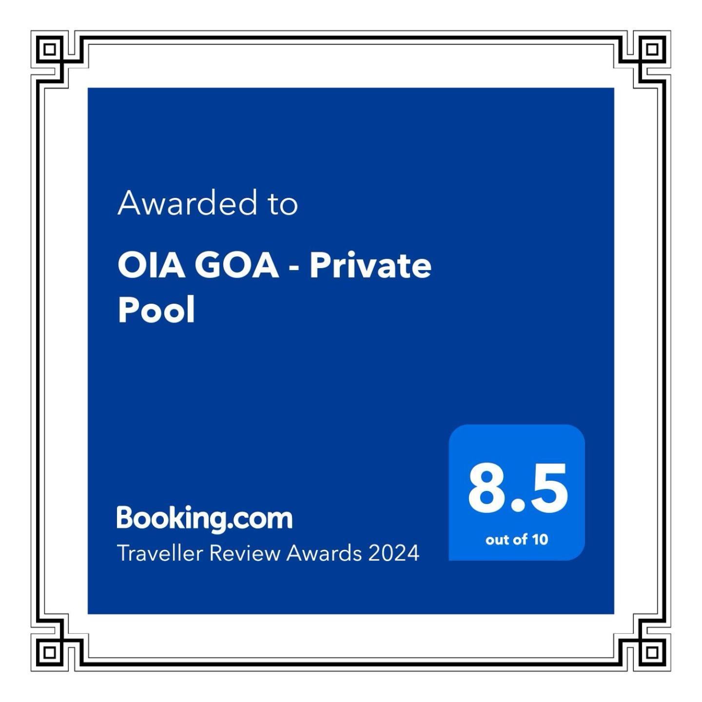 Oia Goa - Private Pool Hotel Vagator Exterior photo